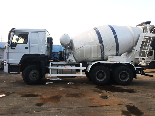 concrete mixer truck