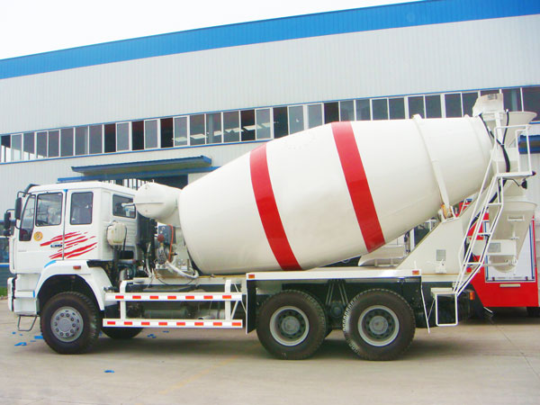 new concrete mixer truck