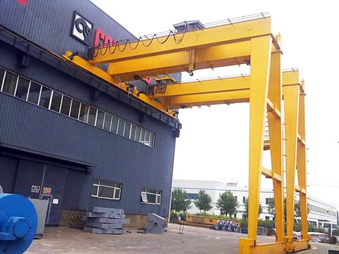 double beam semi gantry crane sales