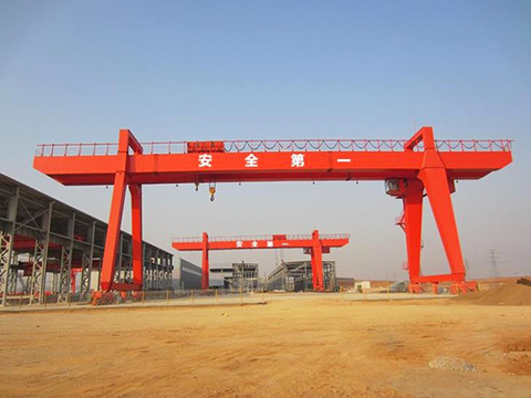 20 ton electric double girder gantry crane for sale