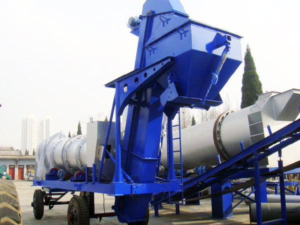 mobile asphalt drum plant