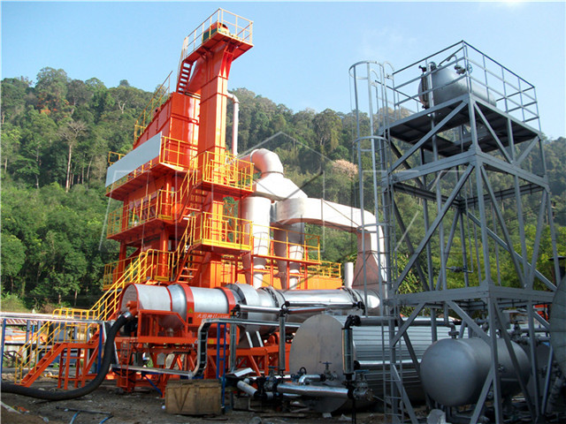 China asphalt plant design