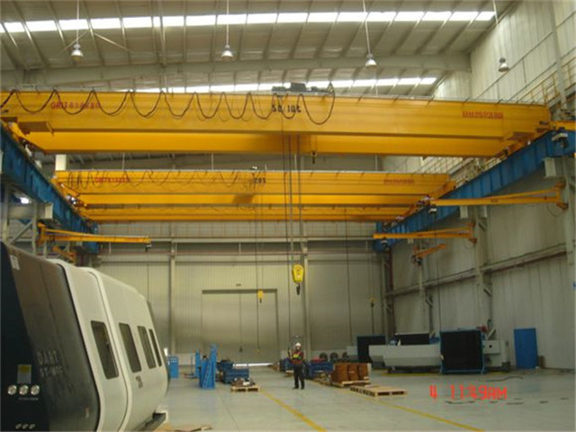 Double girder overhead crane 50 tons for sale