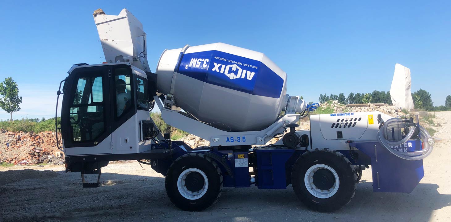 AIMIX Concrete Mixer Self Loading