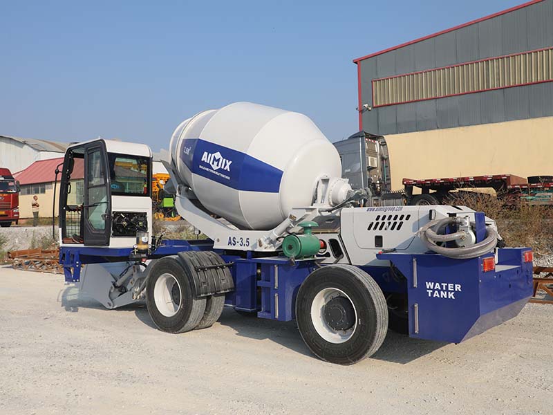 AS-3.5 self loading concrete mixer
