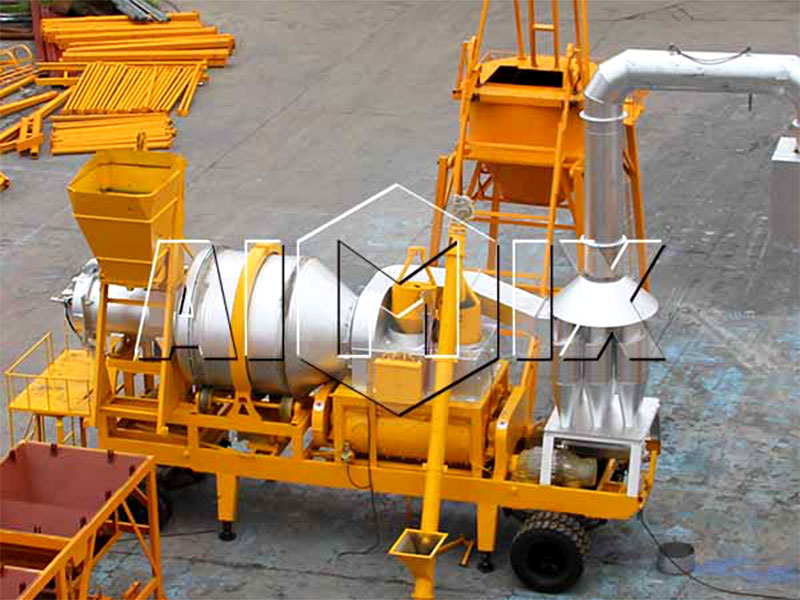 mobile mini asphalt plant