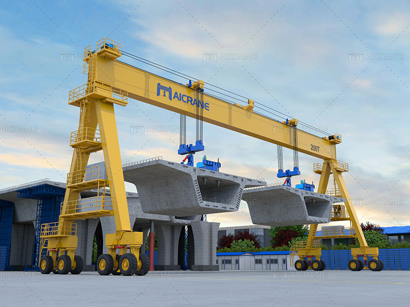 Straddle Carrier Crane