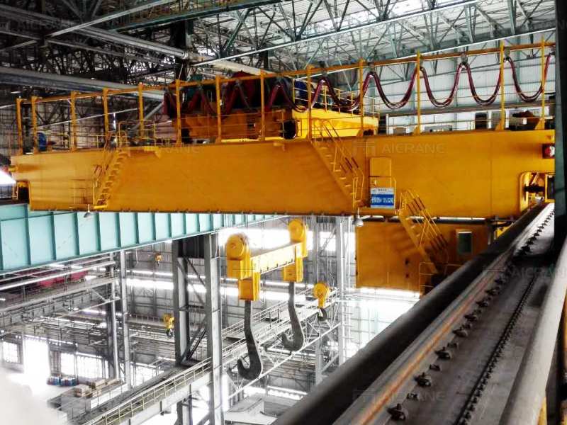 industrial bridge crane for fouondry