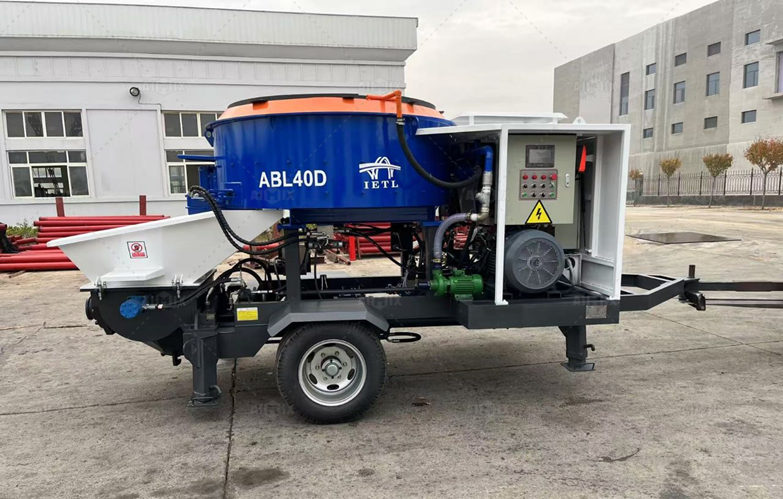 Vertical Shaft Mixing Concrete Pump