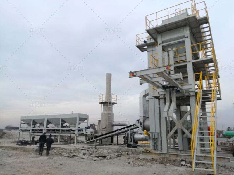Samll Type Asphalt Mobile Batch Plant