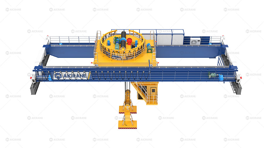 Double Girder Overhead Crane with Rotating Trolley