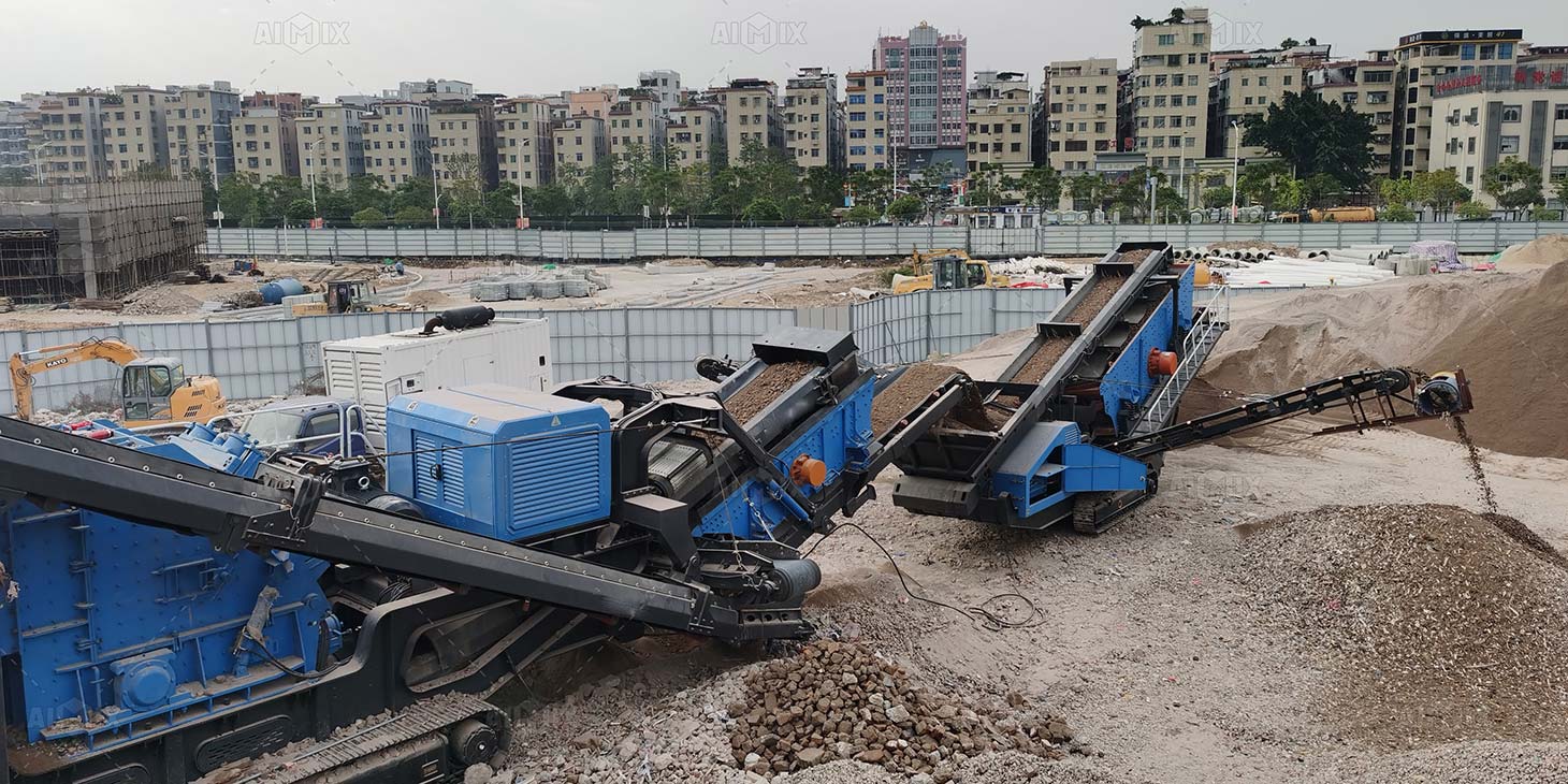 150tph Crawler Concrete Crushing Equipment