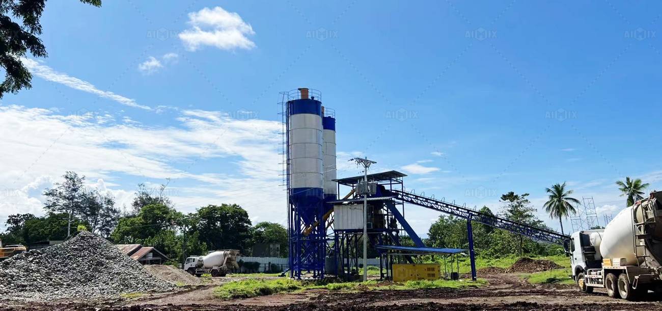 AJ60 concrete batching plant Singapore