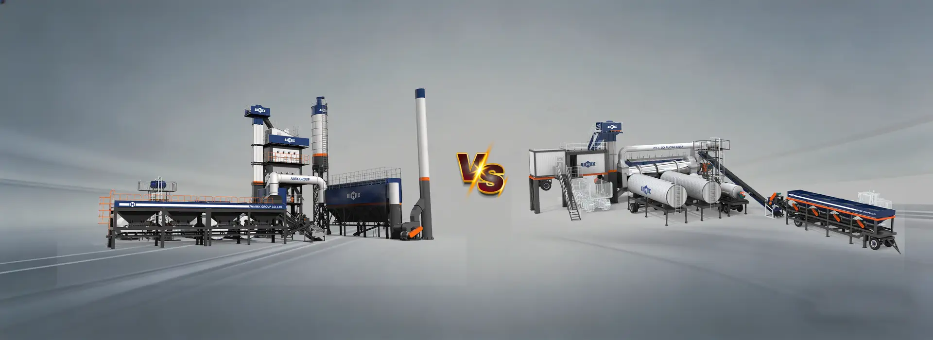 What Is the Difference Between Asphalt Batch Mix Plant and Asphalt Drum Mix Plant